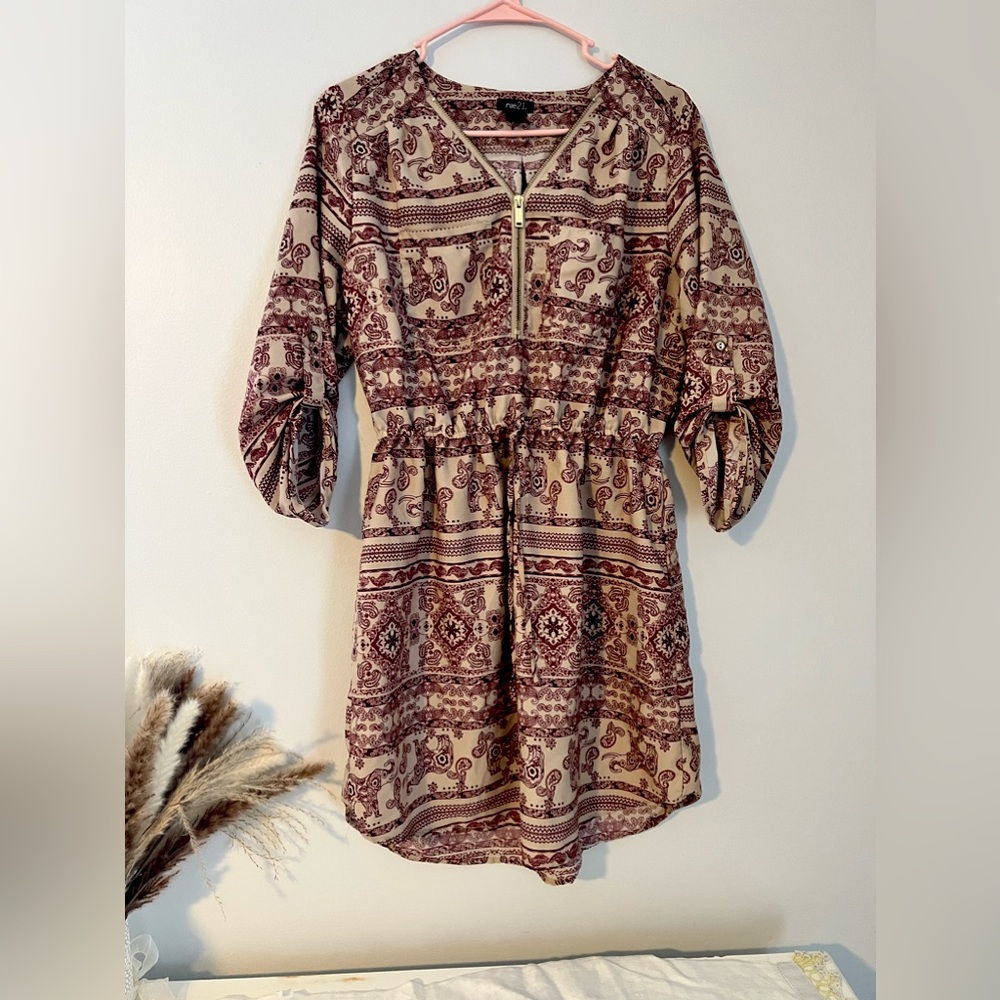 Rue 21 summer sun dress size large
